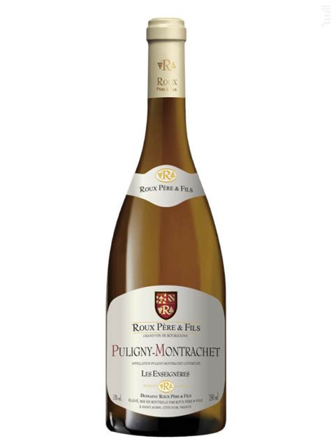 Achat Vin Les Enseignières Blanc Domaine Roux Père Et Fils Puligny