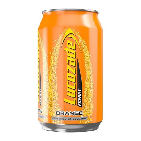 Lucozade Orange Cans