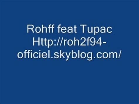 Tupac Feat Rohff Inedit Instru How We Do Vid O Dailymotion