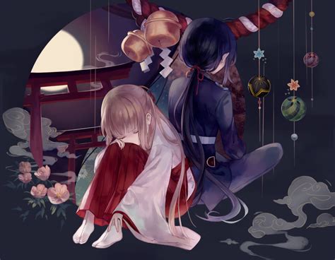 Namazuo Toushirou Saniwa And Female Saniwa Touken Ranbu Drawn By