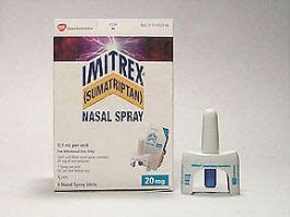 IMITREX 20 MG-ACTUAT Nasal Spray