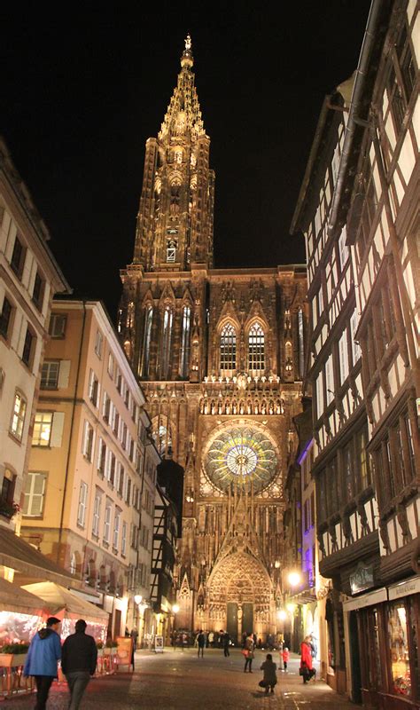 Cathédrale de Strasbourg, inauguration de la mise en lumière pérenne