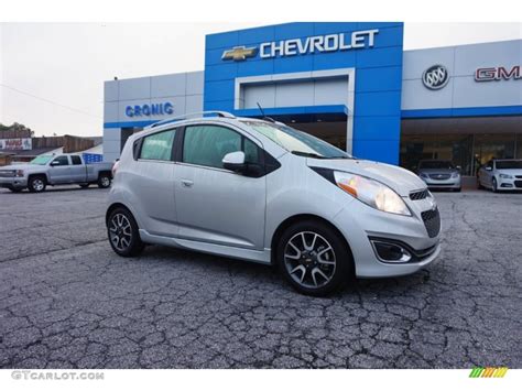 Silver Ice Chevrolet Spark Lt Photo Gtcarlot