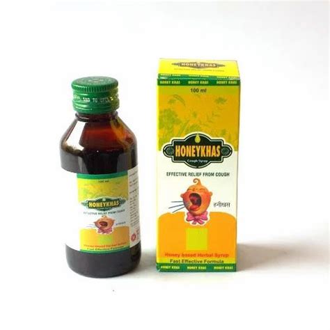 Natural Honey Honeykhas Cough Syrup Bottle Size Ml At Rs