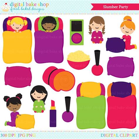 Girls Slumber Party Clipart 10 Free Cliparts Download Images On
