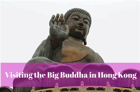 Visiting the Big Buddha Hong Kong