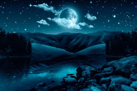 Night Nature Wallpaper 4k For Laptop