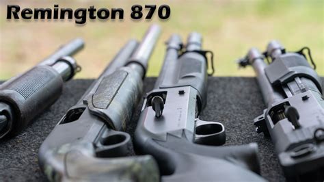 Dive Deep Introduction To The Remington 870 Black Rifle Depot