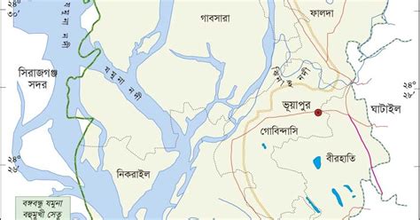 Bangladesh Map All Bhuapur Upazila Map