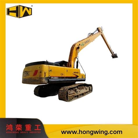 Hw Three Section Excavator Parts Long Reach Excavator Arm And Boom