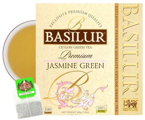 Basilur Jasmine Green Zielona Herbata Ja Minowa Ceylon Ekspresowa