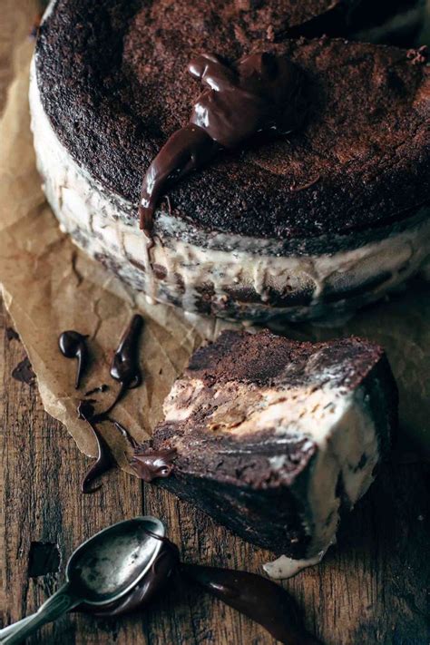 Fudge Brownie Ice Cream Cake Fudge Brownie Ice Cream Cake Recipe Ice