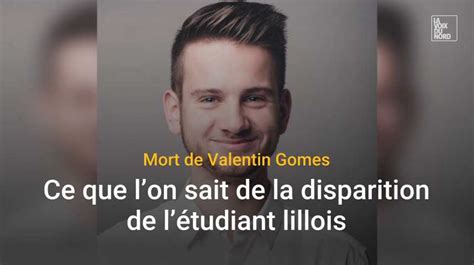 Mort De Valentin Gomes Ce Que Lon Sait De La Disparition De L