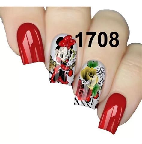 372 Películas De Unhas Minnie E Mikey 28 Cartelas Parcelamento sem