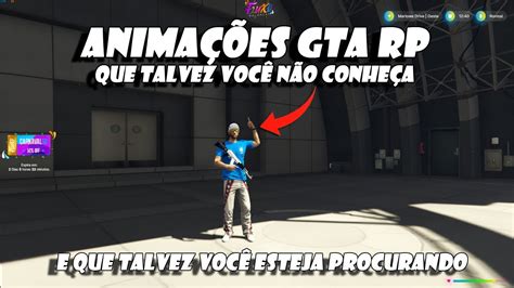 ANIMAÇÕES DO GTA RP QUE TALVEZ VOCÊ NÃO CONHEÇA YouTube