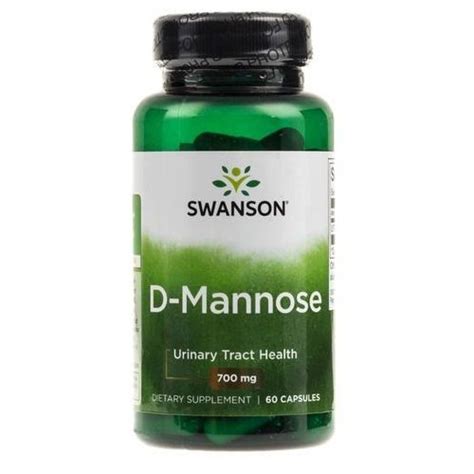 Swanson D Mannose D Mannoza 700 Mg 60 Kapsułek