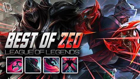 Zed Montage Best Of Zed Ez Lol Plays Fps Youtube