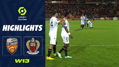 Fc Lorient Ogc Nice Highlights Fcl Ogcn