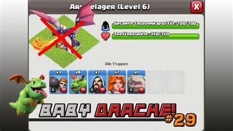 Coc Baby Drache Im Test Fredi Let S Play Clash Of Clans