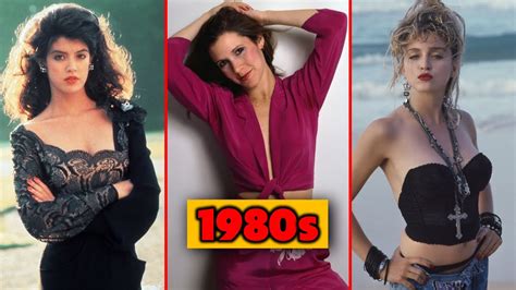 Top 50 Most Iconic Sex Symbols Of The 1980s YouTube