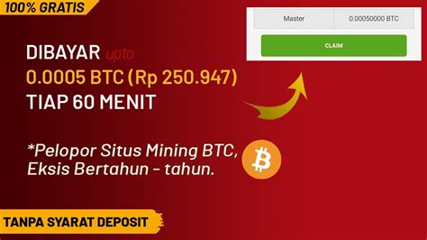 Cara Mendapatkan Bitcoin BTC Secara Gratis YouTube