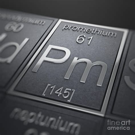 Promethium Chemical Element Photograph By Science Picture Co Pixels