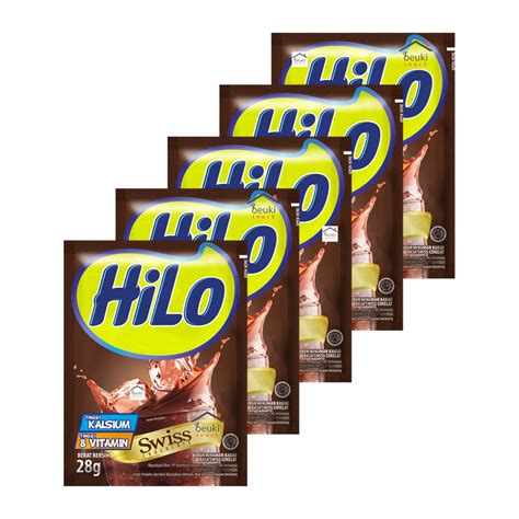 Jual Pcs Hilo Swiss Coklat Minuman Bubuk Rasa Chocolate Swiss Shopee