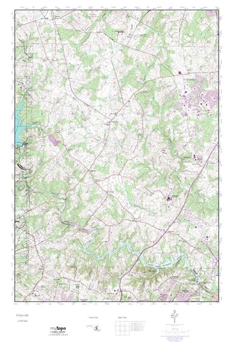 Mytopo Clarksville Maryland Usgs Quad Topo Map