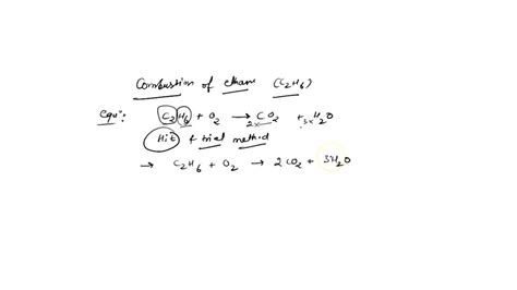 Solved Show That You Can Balance An Equation For The Combustion Of A