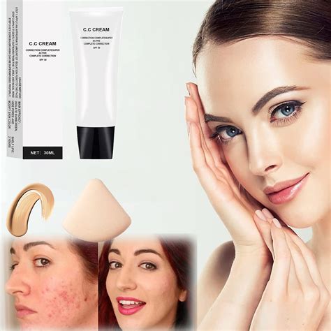 Buy Skin Tone Adjusting Cc Cream Spf 43 Cc Cream 2022 New Cosmetics Cc Colour Correcting Self