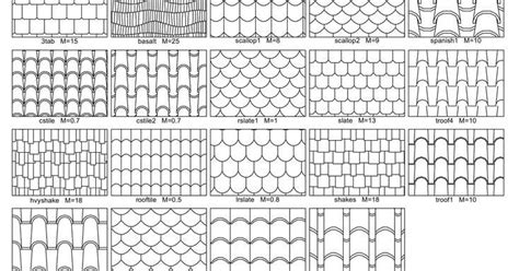 Free Autocad Roof Hatch Patterns