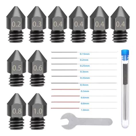 Boquillas De Impresora 3d Boquilla Mk8 De Acero Endurecido Meses Sin
