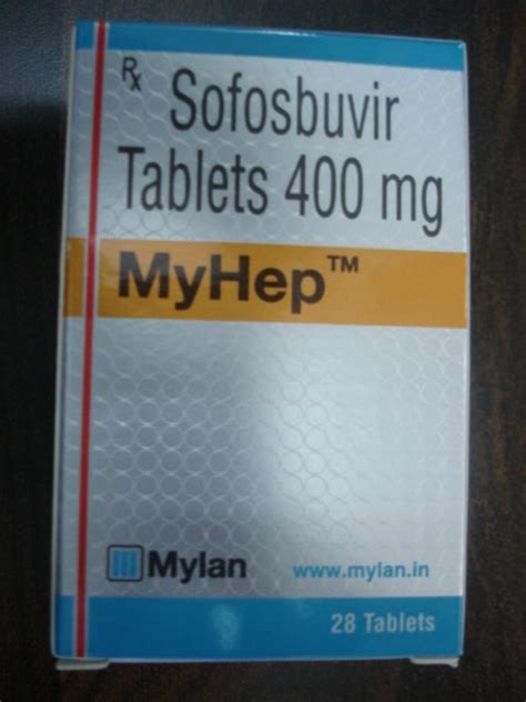 Buy Myhep Sofosbuvir Tablets 400mg 400mg By Mylan Laboratories Ltd At The Best Price Available