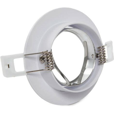 Aro Foco Downlight Circular Blanco Mm