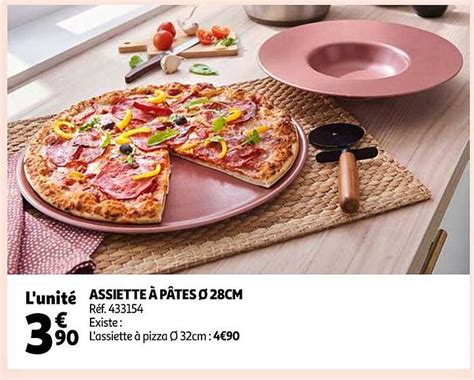 Promo Assiette P Tes Cm Chez Auchan Icatalogue Fr