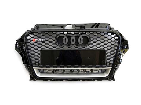 ATRAPA GRILL AUDI A3 WZÓR RS3 8V 2012r 2016r 11739171050 oficjalne