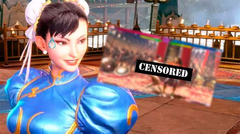 They Forget To Remove Chun Li S Nude Mod In Tournament TIme News