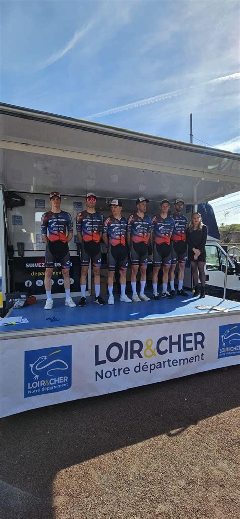 Erfolg Platz F R Patryk Stosz Auf Der Etappe Der Tour Du Loir Et