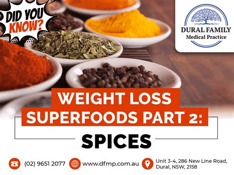 Weight loss superfoods PART 2 (Spices) - Dfmp