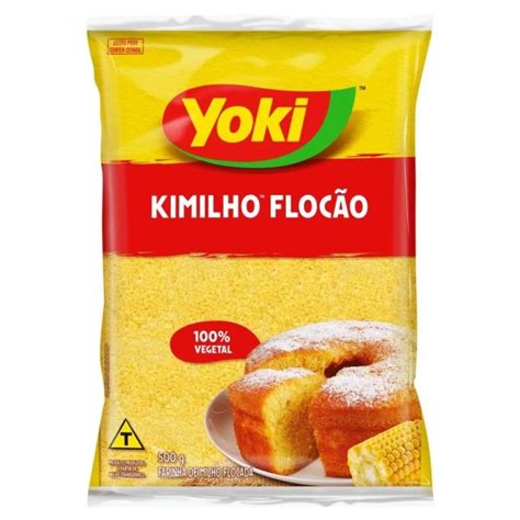 Kimilho Flocao Farinha De Milho Para Cuscuz 500g Brazilian Grill