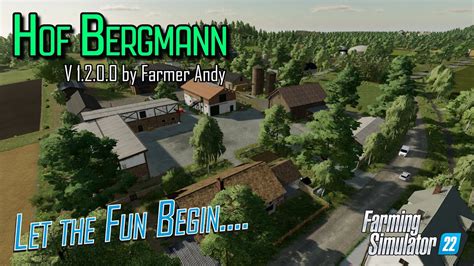 Hof Bergmann V Let The Fun Begin Farming Simulator Youtube