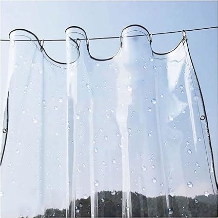 Wasserdichtes Transparent Plane Mit Sen Klare Pvc Wetterfeste