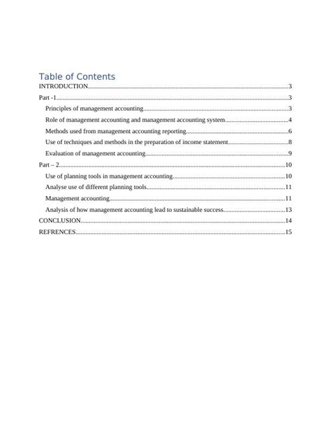 Management Accounting Principles Role Methods And Evaluation Desklib