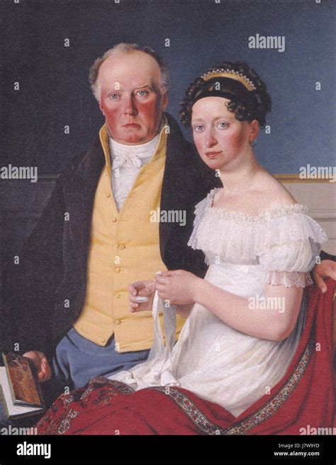 Count Preben Bille Brahe And His Second Wife Johanne Caroline Nee Falbe