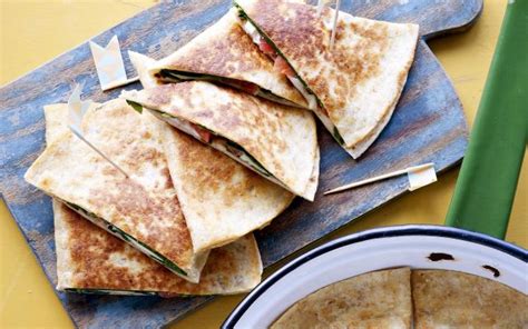 Quesadilla Met Spinazie En Tomaat Libelle Lekker