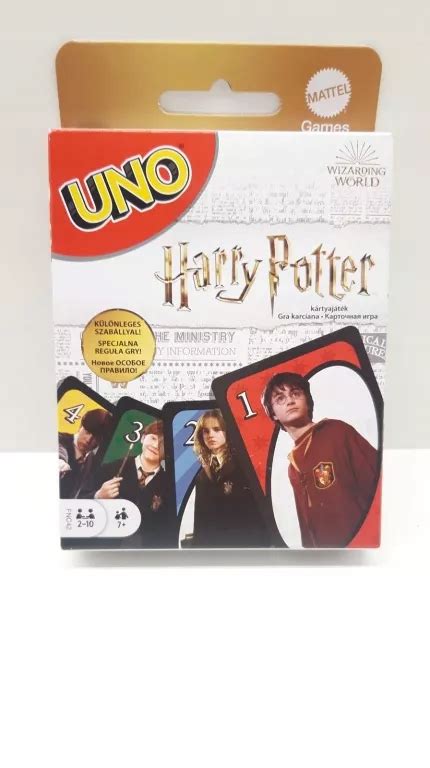 Gra Uno Karty Harry Potter Mattel Oficjalne Archiwum