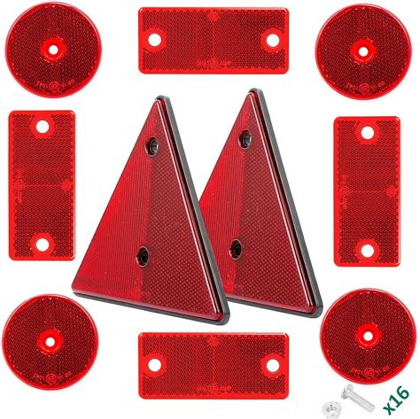 Amazon Fr Agrishop Xcatadioptre Triangle Rouge Xcatadioptre Rond