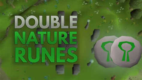 Osrs Double Nature Runes The Real Rates Youtube