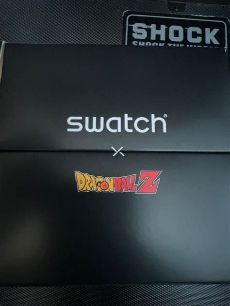 Swatch X Dragon Ball Z Shenron Luxury Watches On Carousell