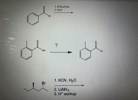 Solved 1 Propose Structure S For Major Organic Product S Chegg